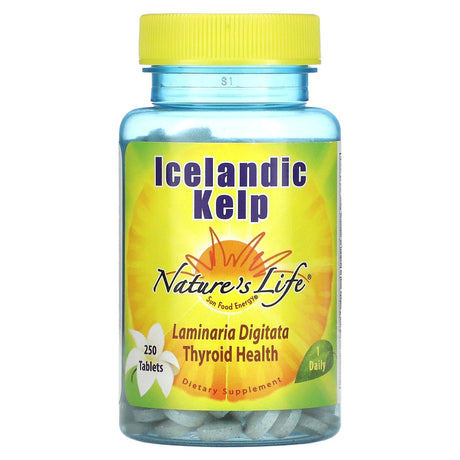 Nature's Life, Icelandic Kelp, 250 Tablets - Supply Center USA