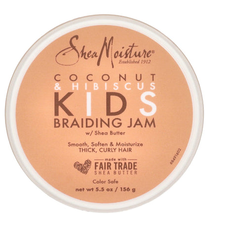 SheaMoisture, Kids Braiding Jam, Coconut & Hibiscus with Shea Butter , 5.5 oz (156 g) - Supply Center USA