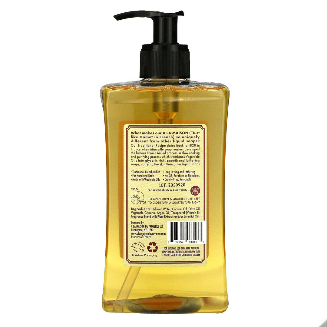 A La Maison de Provence, Liquid Soap For Hand & Body, Cherry Blossom, 16.9 fl oz (500 ml) - HealthCentralUSA