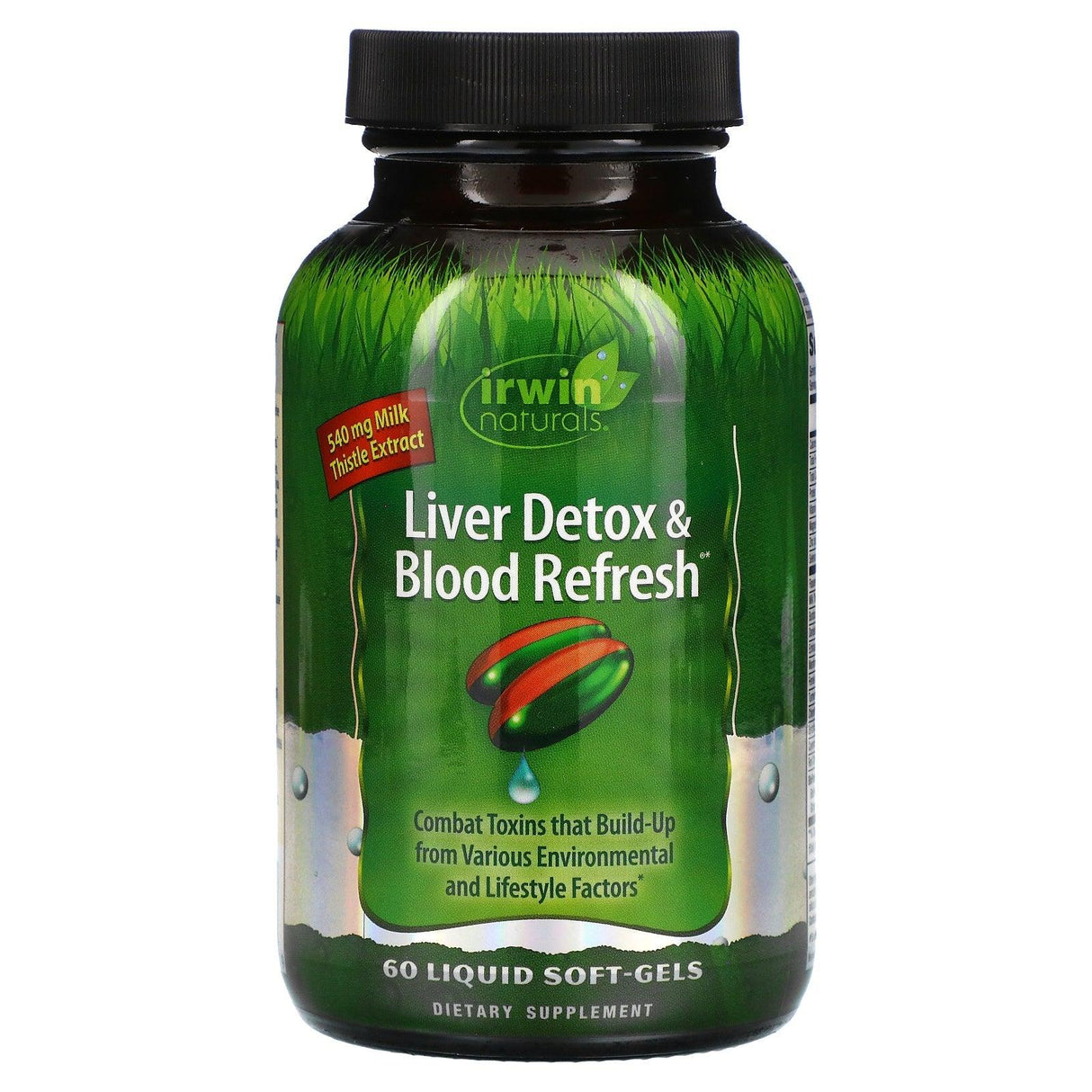 Irwin Naturals, Liver Detox & Blood Refresh, 60 Liquid Soft-Gels - Supply Center USA