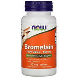 Now Foods, Bromelain, 500 mg, 60 Veg Capsules - Supply Center USA