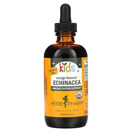 Herb Pharm, Kids Echinacea, Alcohol Free, Orange Flavored, 1 fl oz (30 ml) - Supply Center USA