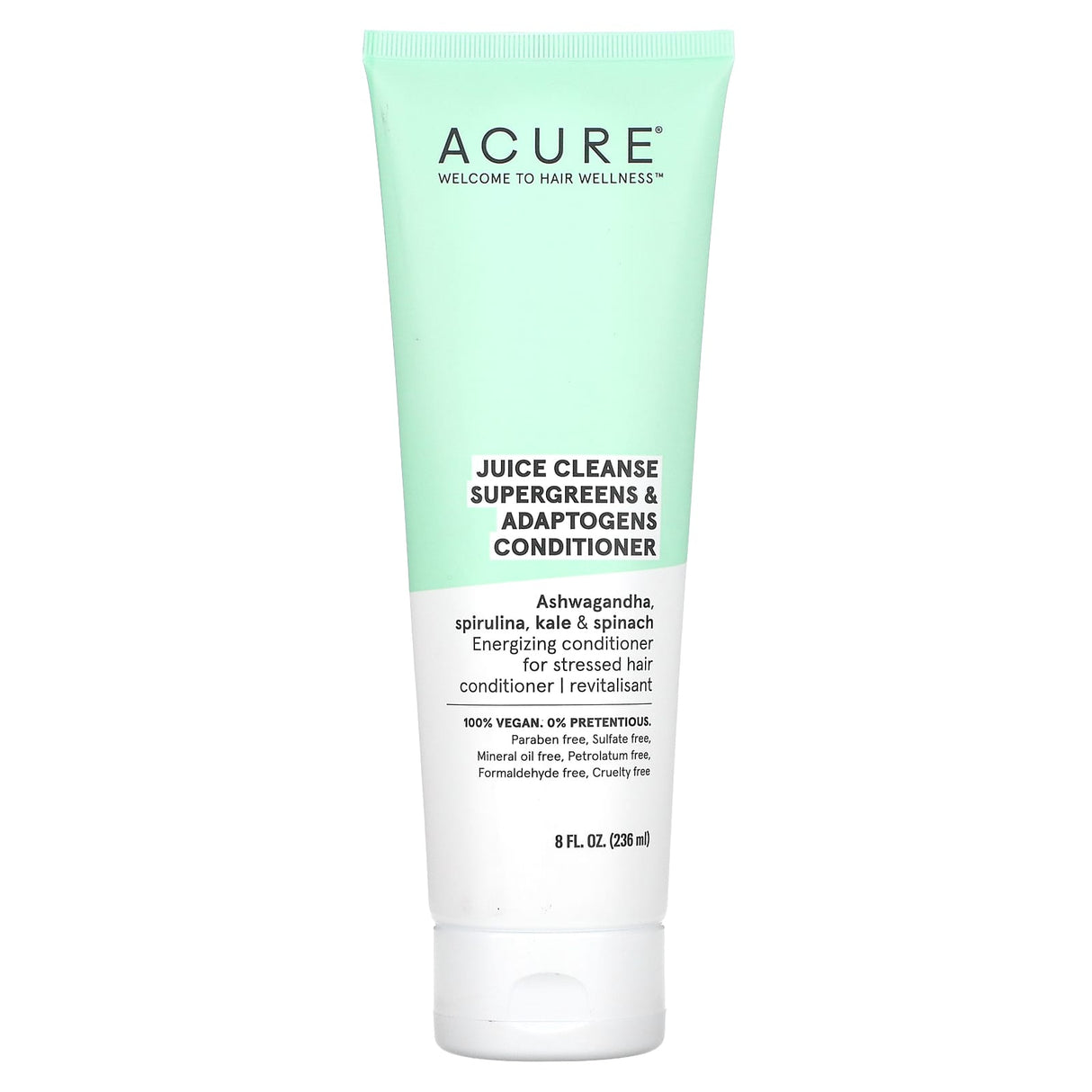 Acure, Juice Cleanse Supergreens & Adaptogens Conditioner, 8 fl oz (236.5 ml)