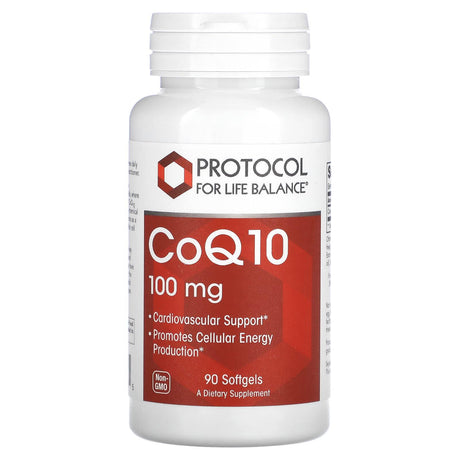 Protocol for Life Balance, CoQ10, 100 mg, 90 Softgels - Supply Center USA