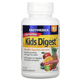 Enzymedica, Kids Digest, Chewable Digestive Enzymes, Fruit Punch, 60 Chewable Tablets - Supply Center USA