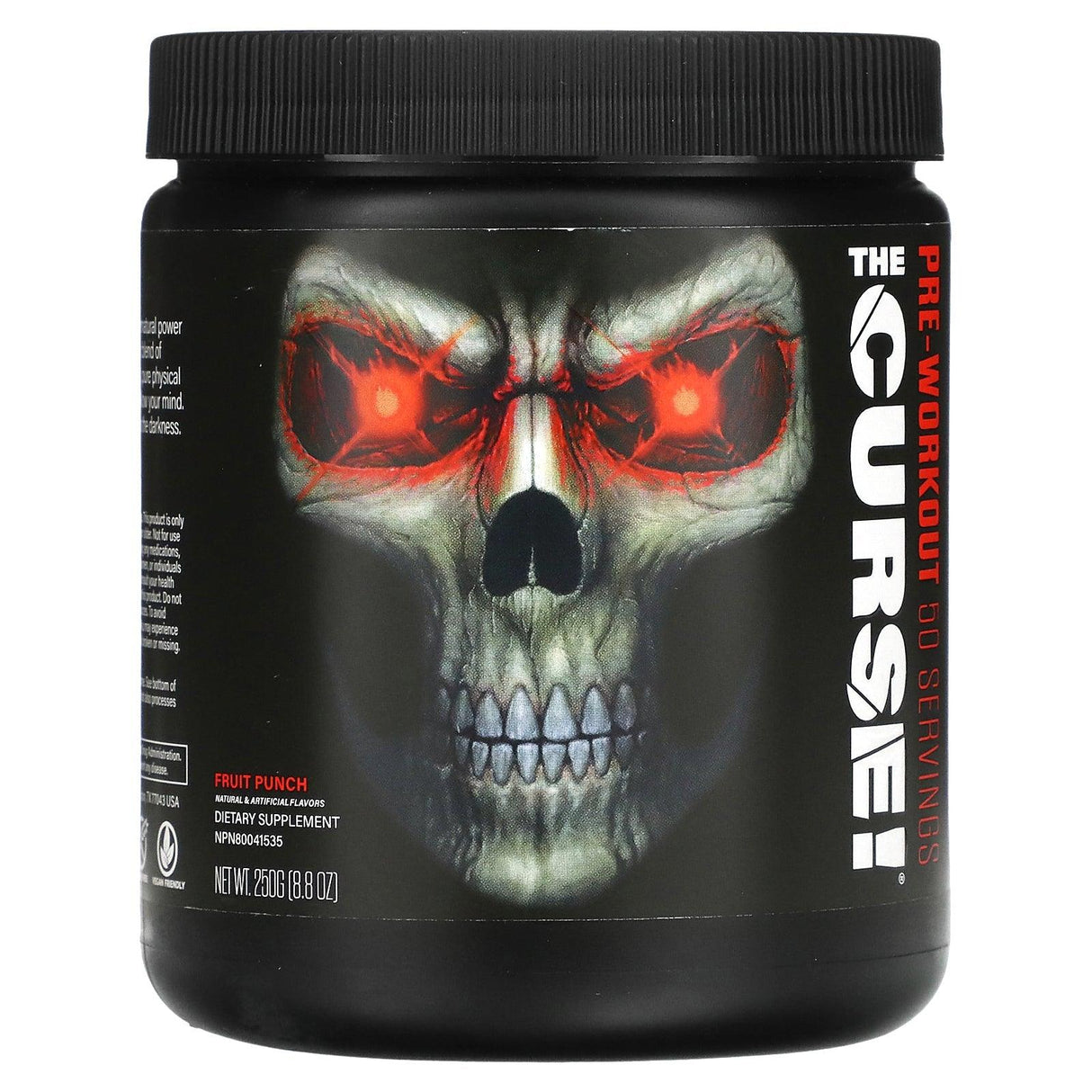 JNX Sports, The Curse, Pre-Workout, Blue Raspberry, 1 Stick, 0.28 oz (8 g) - Supply Center USA