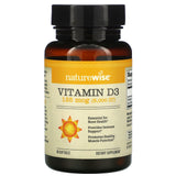 NatureWise, Vitamin D3, 125 mcg (5,000 IU), 360 Softgels - Supply Center USA