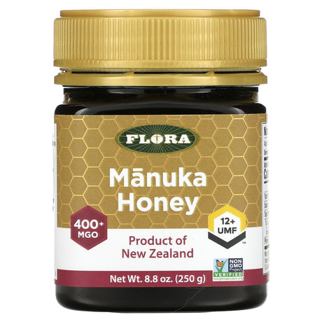 Flora, Manuka Honey, MGO 400+, 8.8 oz (250 g) - Supply Center USA