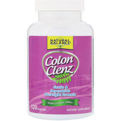 Natural Balance, Colon Clenz, 120 VegCaps - Supply Center USA