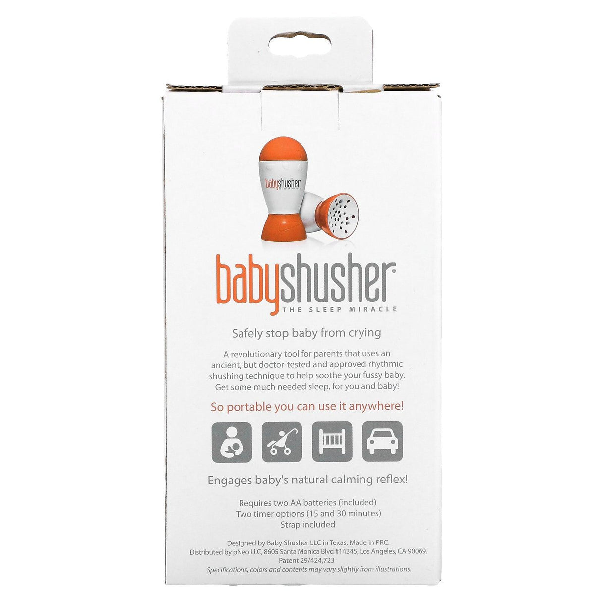 Baby Shusher, Baby Shusher, The Sleep Miracle, 1 Count - Supply Center USA