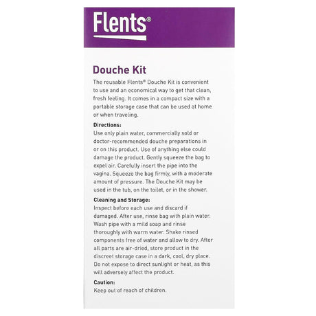 Flents, Douche Kit, 16 fl oz (473 ml) - Supply Center USA