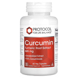 Protocol for Life Balance, Curcumin, Turmeric Root Extract, 665 mg, 60 Veg Capsules - Supply Center USA