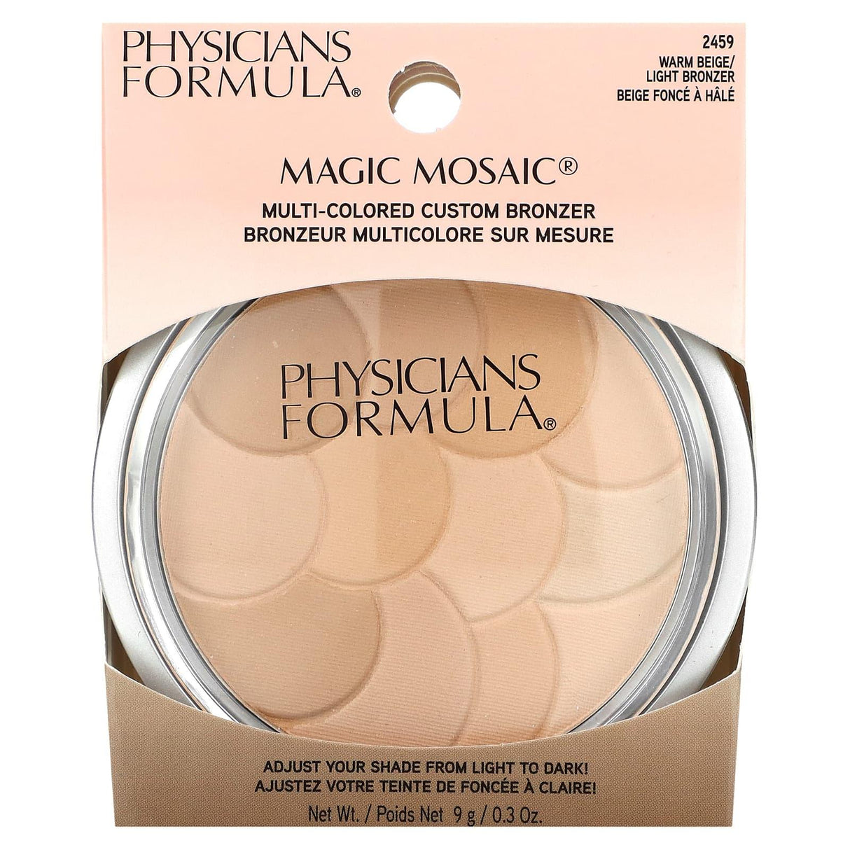 Physicians Formula, Magic Mosaic, Multi-Colored Custom Bronzer, 2459 Warm Beige, 0.3 oz (9 g) - Supply Center USA