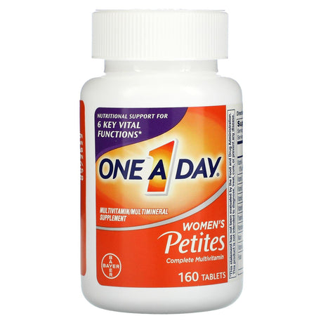 One-A-Day, Women's Petites Complete Multivitamin, 160 Tablets - Supply Center USA