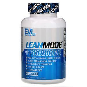 EVLution Nutrition, LeanMode + Probiotic, 120 Capsules - Supply Center USA