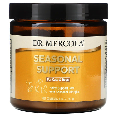 Dr. Mercola, Seasonal Support, For Cats & Dogs, 3.17 oz (90 g) - Supply Center USA