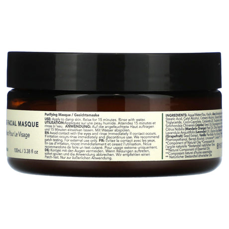 Sukin, Purifying Facial Masque, 3.38 fl oz (100 ml) - Supply Center USA