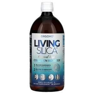 Silicium Laboratories, Orgono Living Silica, Collagen Booster, 33.8 fl oz (1 L) - Supply Center USA