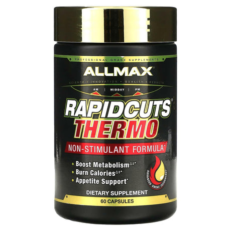 ALLMAX, RapidCuts Thermo, 60 Capsules - Supply Center USA