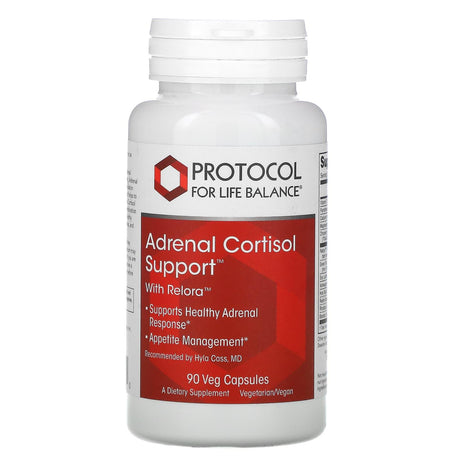 Protocol for Life Balance, Adrenal Cortisol Support with Relora, 90 Veg Capsules - Supply Center USA