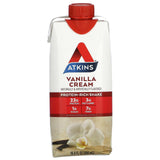 Atkins, Protein Rich Shake, Vanilla Cream, 4 Shakes, 16.9 fl oz (500 ml) Each - Supply Center USA