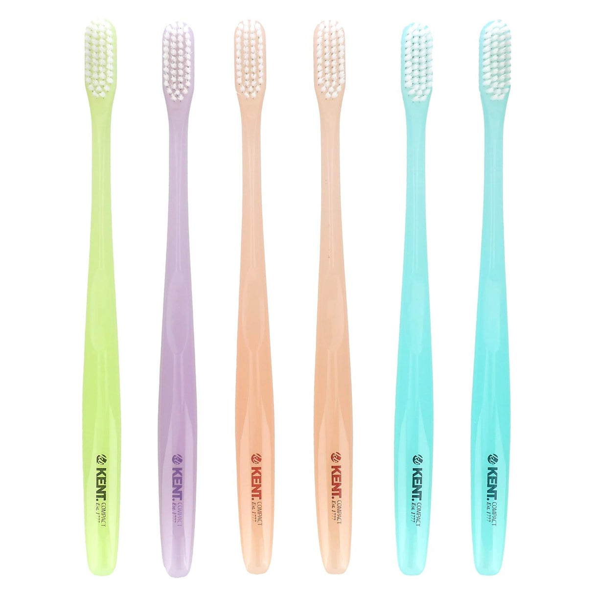 Kent, Ultra Soft Toothbrush, Compact, 6 Toothbrushes - Supply Center USA