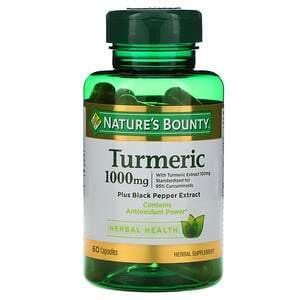 Nature's Bounty, Turmeric, 1,000 mg, 60 Capsules - Supply Center USA