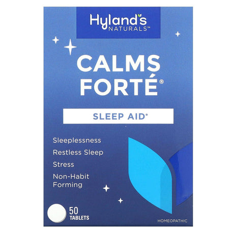 Hyland's Naturals, Calms Forté, Sleep Aid, 50 Tablets - Supply Center USA