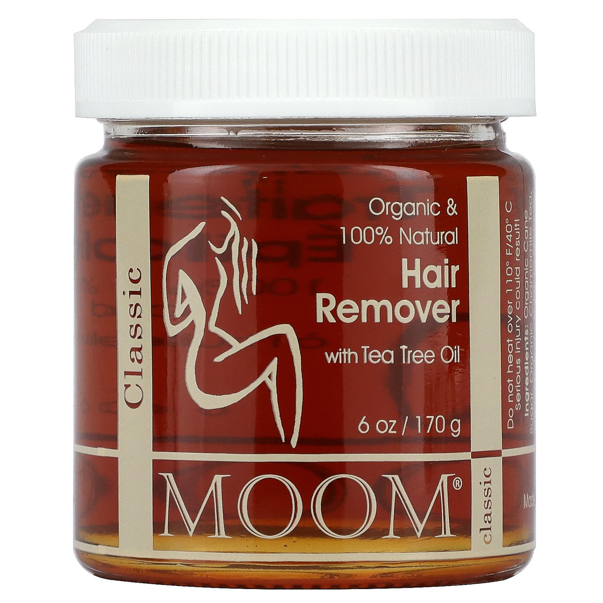 Moom, Hair Remover, with Tea Tree Oil, Classic, 6 oz (170g)