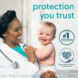 Pampers Pure Protection Diapers - Size 5, One Month Supply (132 Count), Hypoallergenic Premium Disposable Baby Diapers