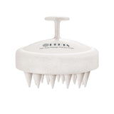 HEETA Shampoo Scalp Brush Massager Hair Growth, Scalp Scrubber with Soft Silicone Bristles for Hair Growth & Dandruff Removal, Hair Brush for Scalp Exfoliator, Black