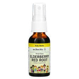 Eclectic Institute, Kids Herbs, Throat Spray, Elderberry Red Root, 1 fl oz (30 ml) - Supply Center USA