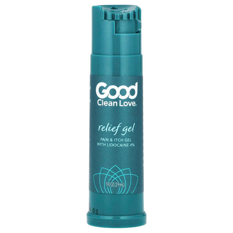 Good Clean Love, Relief Gel, Pain & Itch Gel, 1 fl oz (29 ml) - Supply Center USA