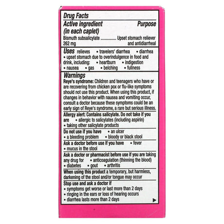 Pepto Bismol, Pepto Bismol, 40 Caplets - Supply Center USA