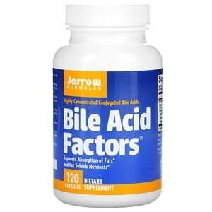 Jarrow Formulas, Bile Acid Factors, 120 Capsules - Supply Center USA