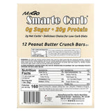 NuGo Nutrition, Smarte Carb Bar, Peanut Butter Crunch, 12 Bars, 1.76 oz (50 g) Each - Supply Center USA