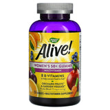 Nature's Way, Alive! Women's 50+ Gummy Complete Multivitamin, Mixed Berry, 60 Gummies - Supply Center USA