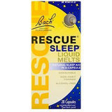 Bach, Original Flower Remedies, Rescue Sleep Liquid Melts, 28 Capsules - Supply Center USA