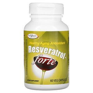 Enzymatic Therapy, Resveratrol~Forte, 125 mg, 60 Veg Capsules - Supply Center USA