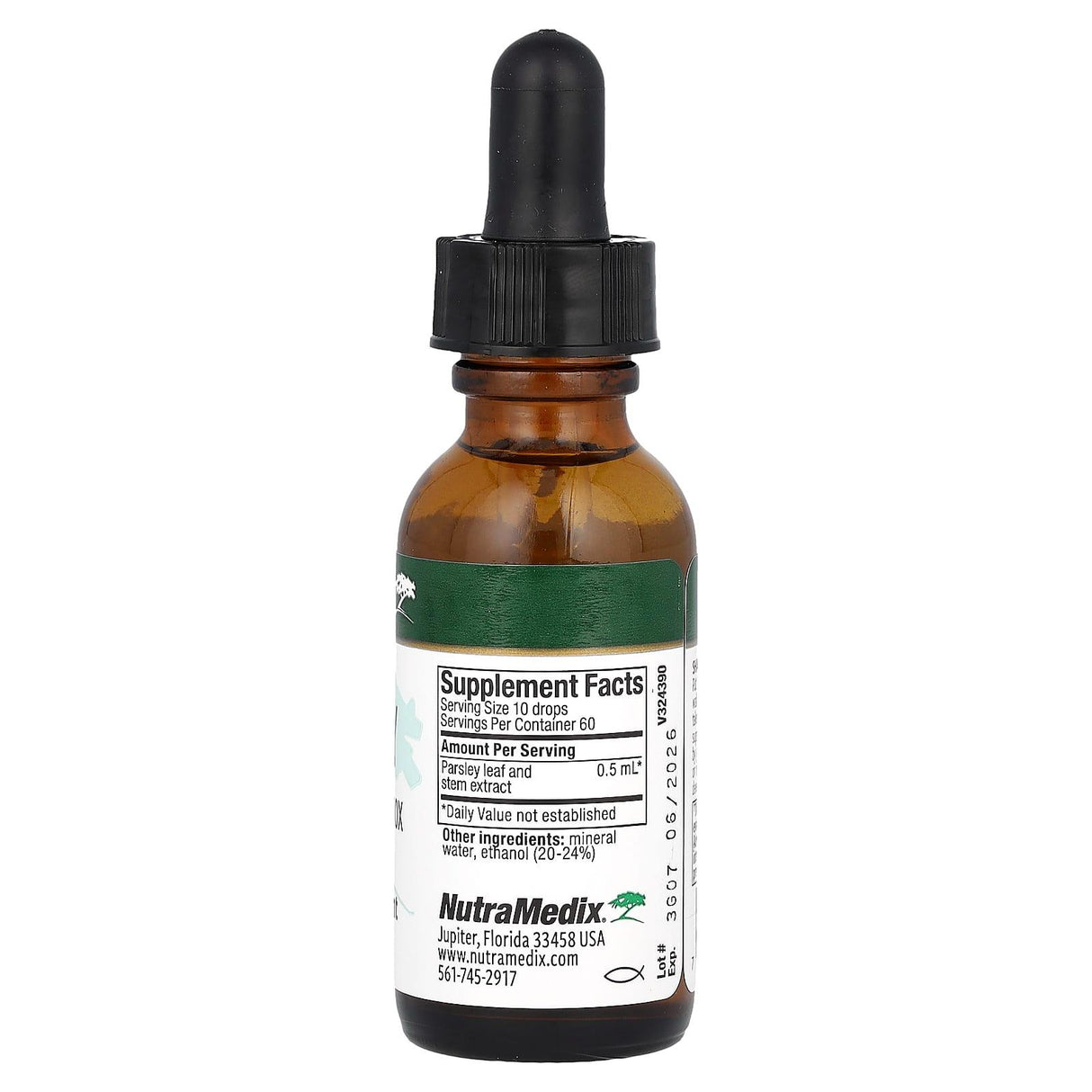 NutraMedix, Parsley, Antioxidant/Detox Support, 1 fl oz (30 ml) - Supply Center USA