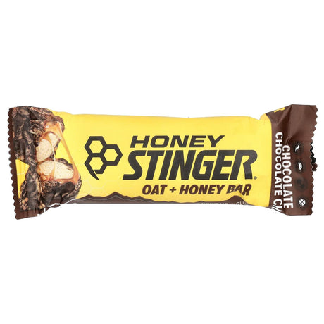 HoneyStinger, Oat + Honey Bar, Chocolate Chocolate Chip, 12 Bars, 1.48 oz (42 g) Each - Supply Center USA