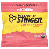 HoneyStinger, Energy Chews, Pink Lemonade, 12 Packets, 1.8 oz (50 g) Each - Supply Center USA