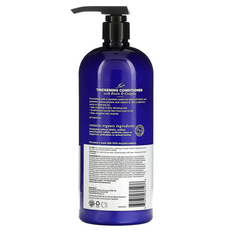 Avalon Organics, Thickening Conditioner, Biotin B-Complex, 32 oz (907 g) - Supply Center USA