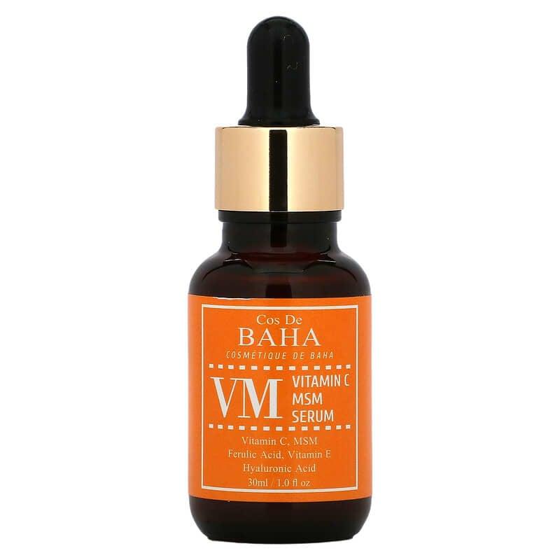 Cos De BAHA, Vitamin C MSM Serum, 1.0 fl oz (30 ml) - Supply Center USA