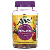 Nature's Way, Alive! Prenatal with Plant DHA, Orange & Raspberry Lemonade, 90 Gummies - Supply Center USA