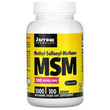 Jarrow Formulas, MSM, 1,000 mg, 100 Veggie Caps - Supply Center USA