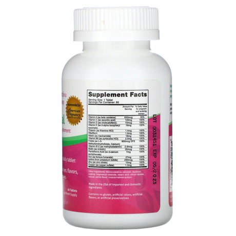 Fairhaven Health, Peapod, Prenatal Multivitamin Supplement, 60 Tablets - Supply Center USA