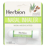 Herbion Naturals, Naturals, Nasal Inhaler, Non-Medicated , 0.05 oz (1.3 g) - Supply Center USA