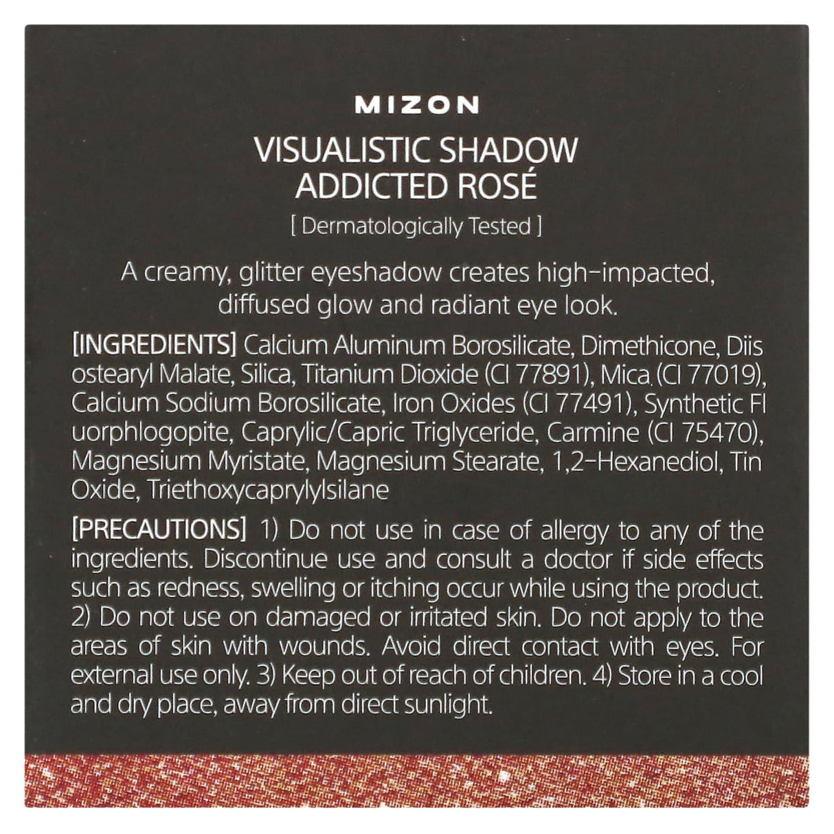 Mizon, Visualistic Shadow, Addicted Rose, 0.04 oz (1.3 g) - Supply Center USA