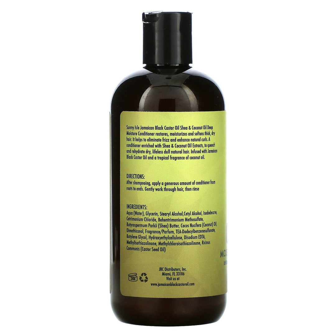 Sunny Isle, Shea Coconut Moisturizing Conditioner with Jamaican Black Castor Oil, 12 fl oz - HealthCentralUSA